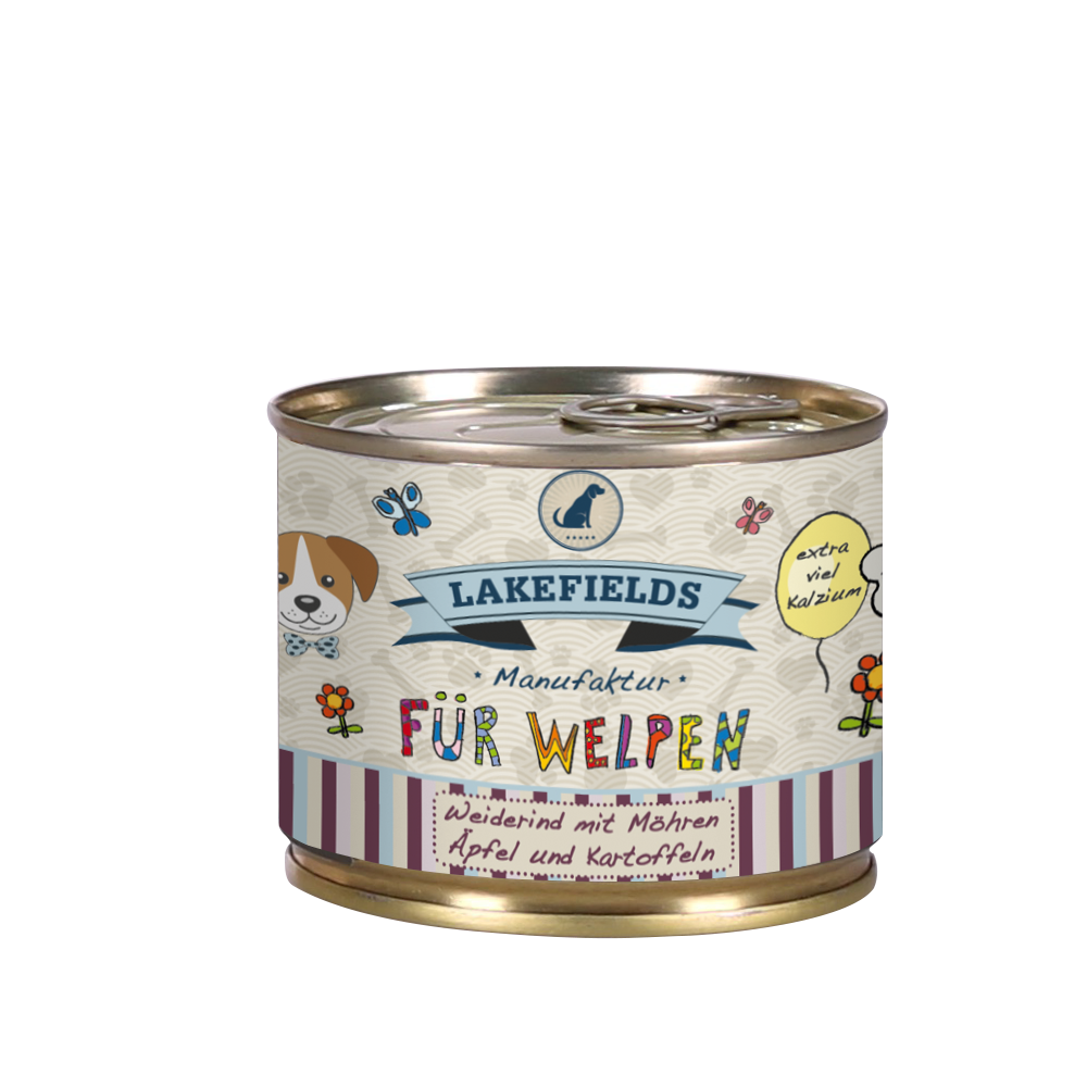 Menü Rind für Welpen